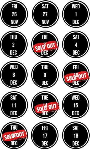 Big Top Dates 2021 Awesome Christmas Parties 2022